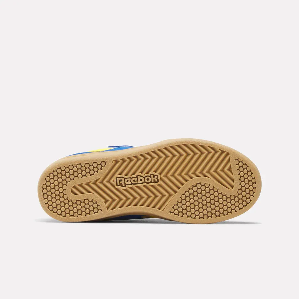 Reebok Smash Edge Tennis Sneaker - Optimum Blue/Golden  Haze Ageless design