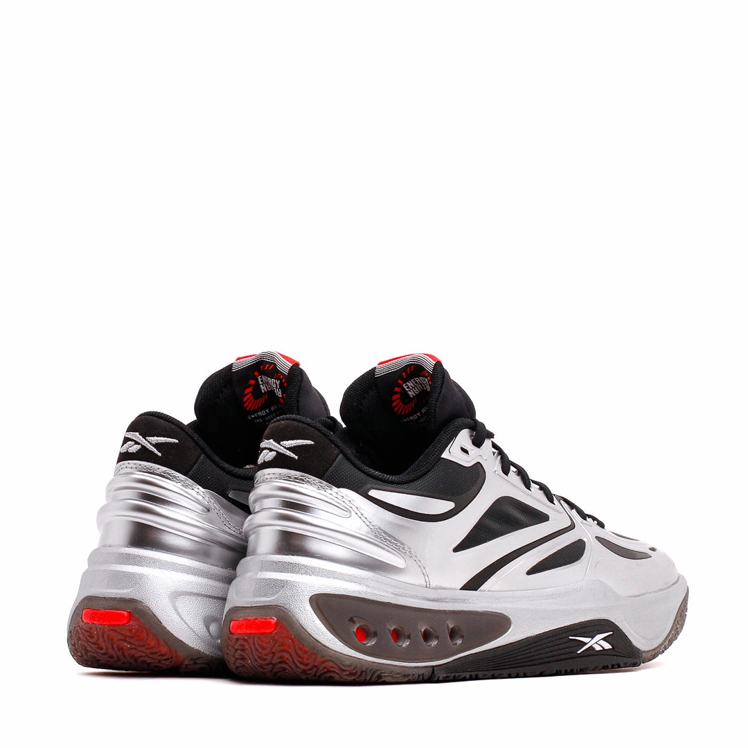 Reebok Basketball Men Engine A Black Silver Core 100228150 Active Step-On Glide Comfort Layer