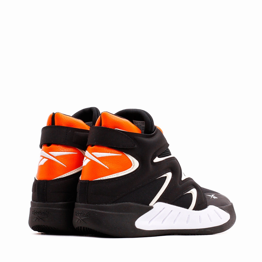 Reebok Classics Basketball Men Instapump Fury Zone Black White G55140 Travel Glide Step-On Layer