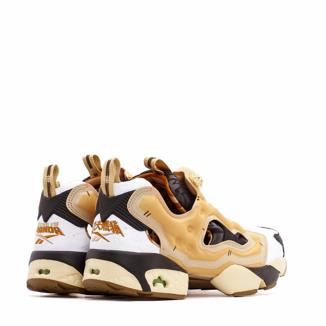 Reebok Classics Men InstaPump Fury x Kung Fu Panda Po Black White Beige GZ8632 Smart Flow