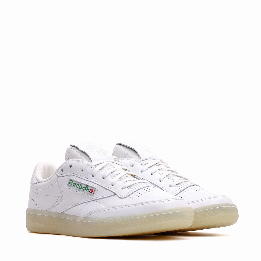 Reebok Men Club C White Green 100209029 Light Step-Out