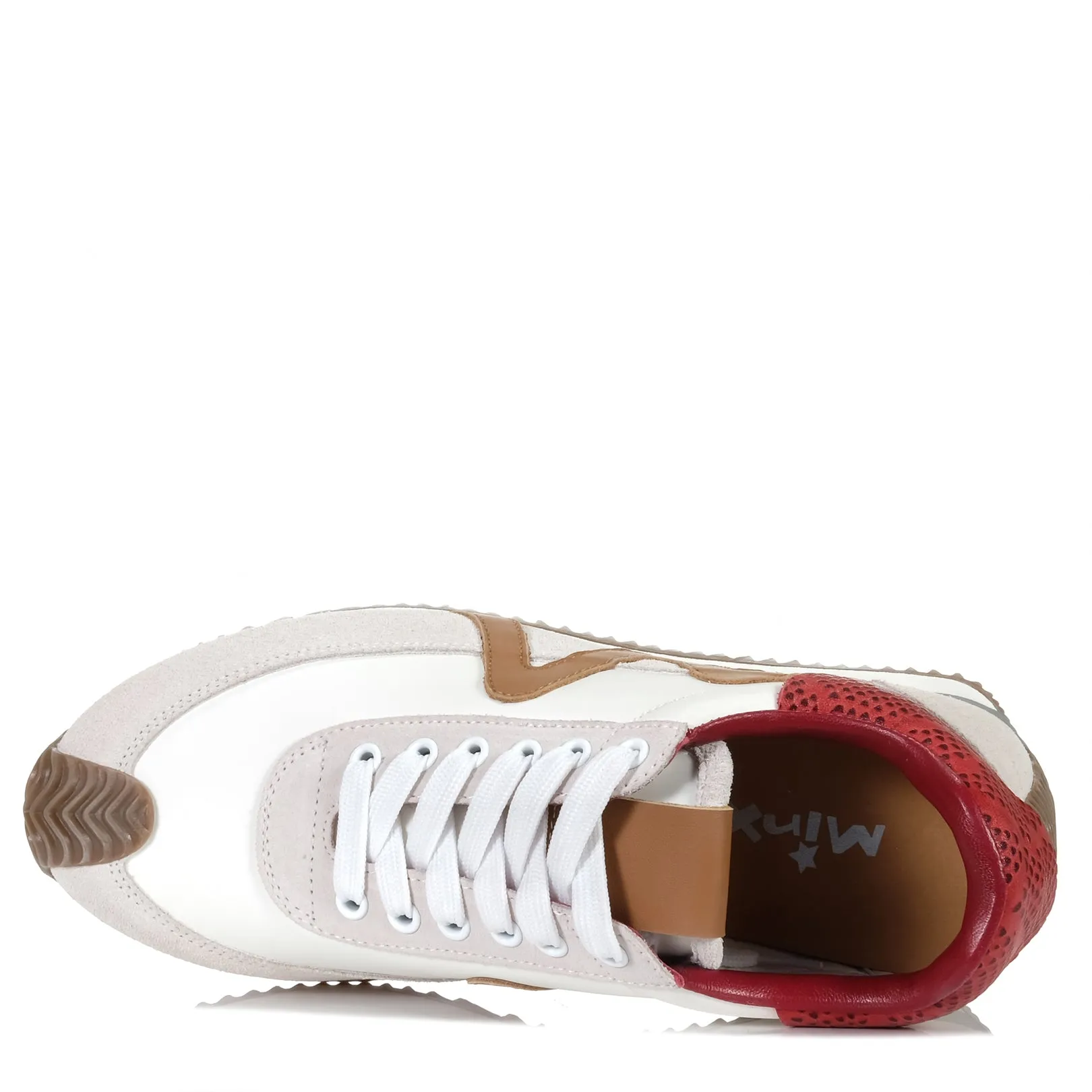 Refined Minx Marvel Ivory Tan Red