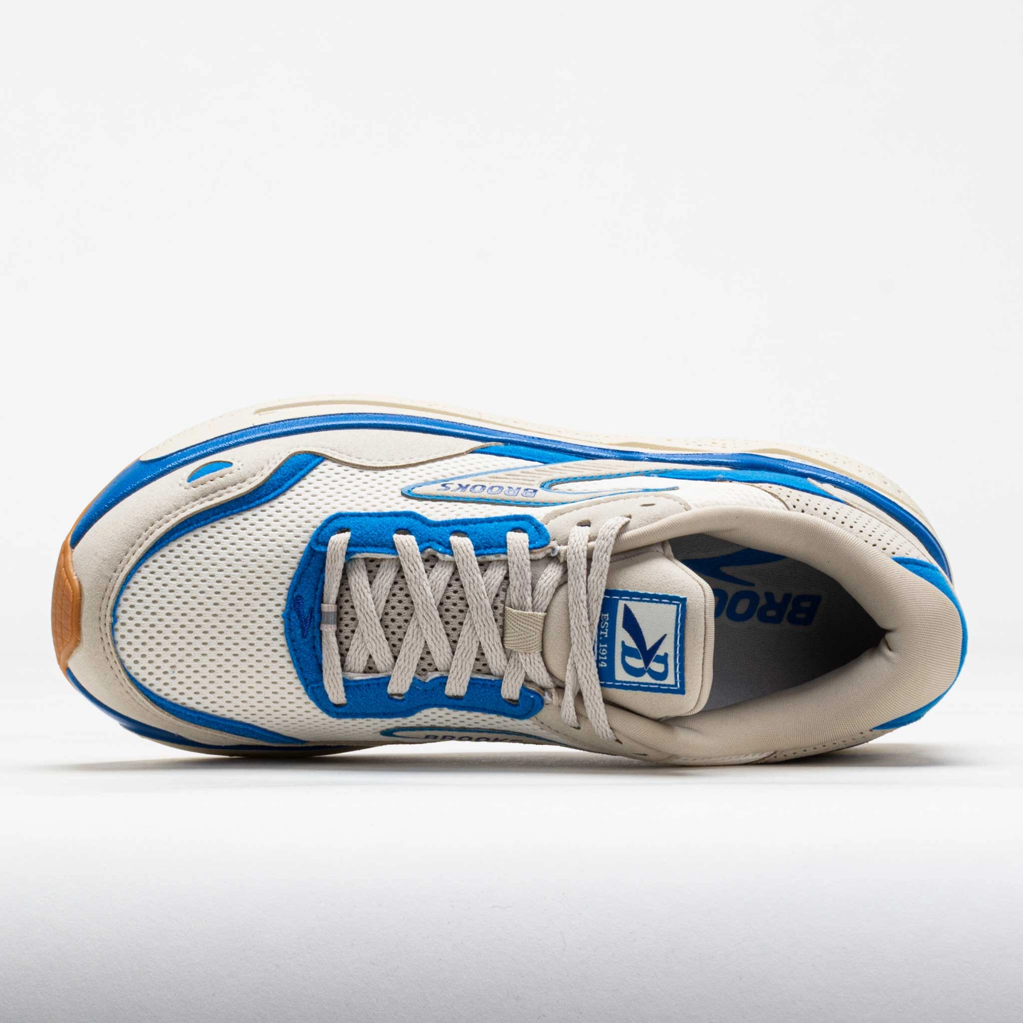 Refined chic Brooks Ghost Max SE Men's Silver Lining/Blue/Surf the Web