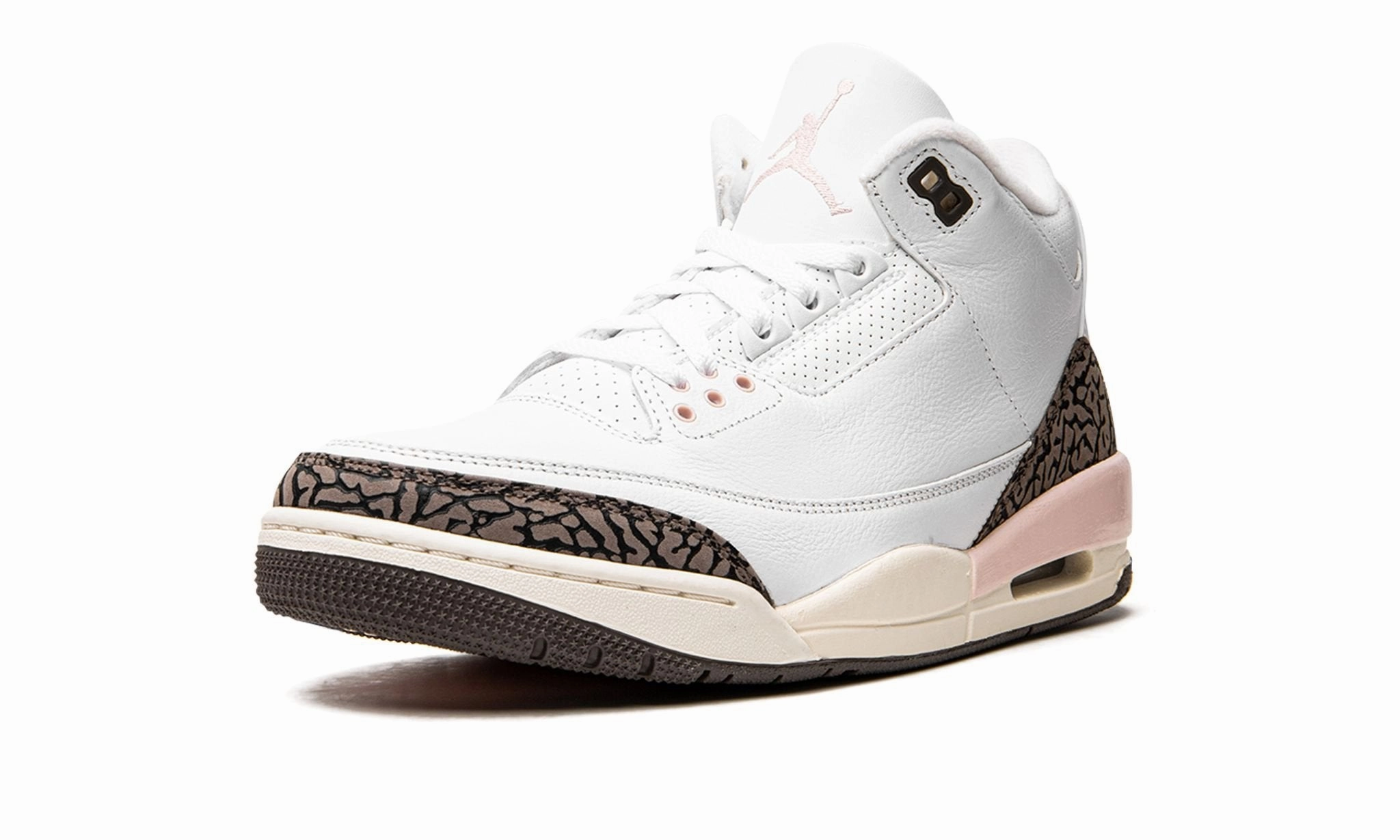 Reinforced toe Wmns Air Jordan 3 Retro Dark Mocha