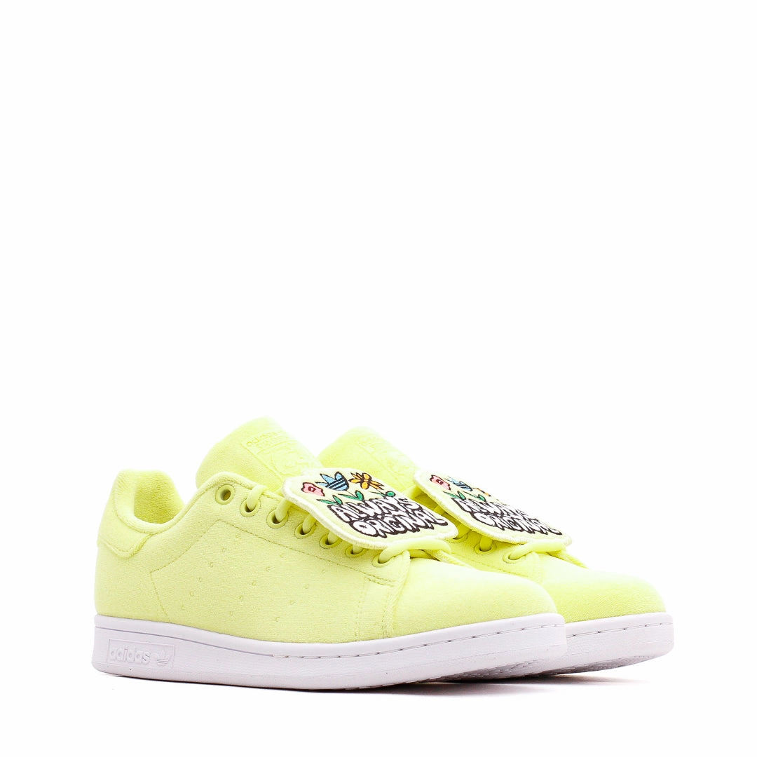 Relax Wear Adidas Originals Women Stan Smith Yellow GX8553