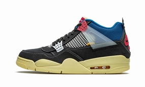 Union La X Air Jordan 4 Retro Off Noir wide - toe - box - feature shoes low - cut