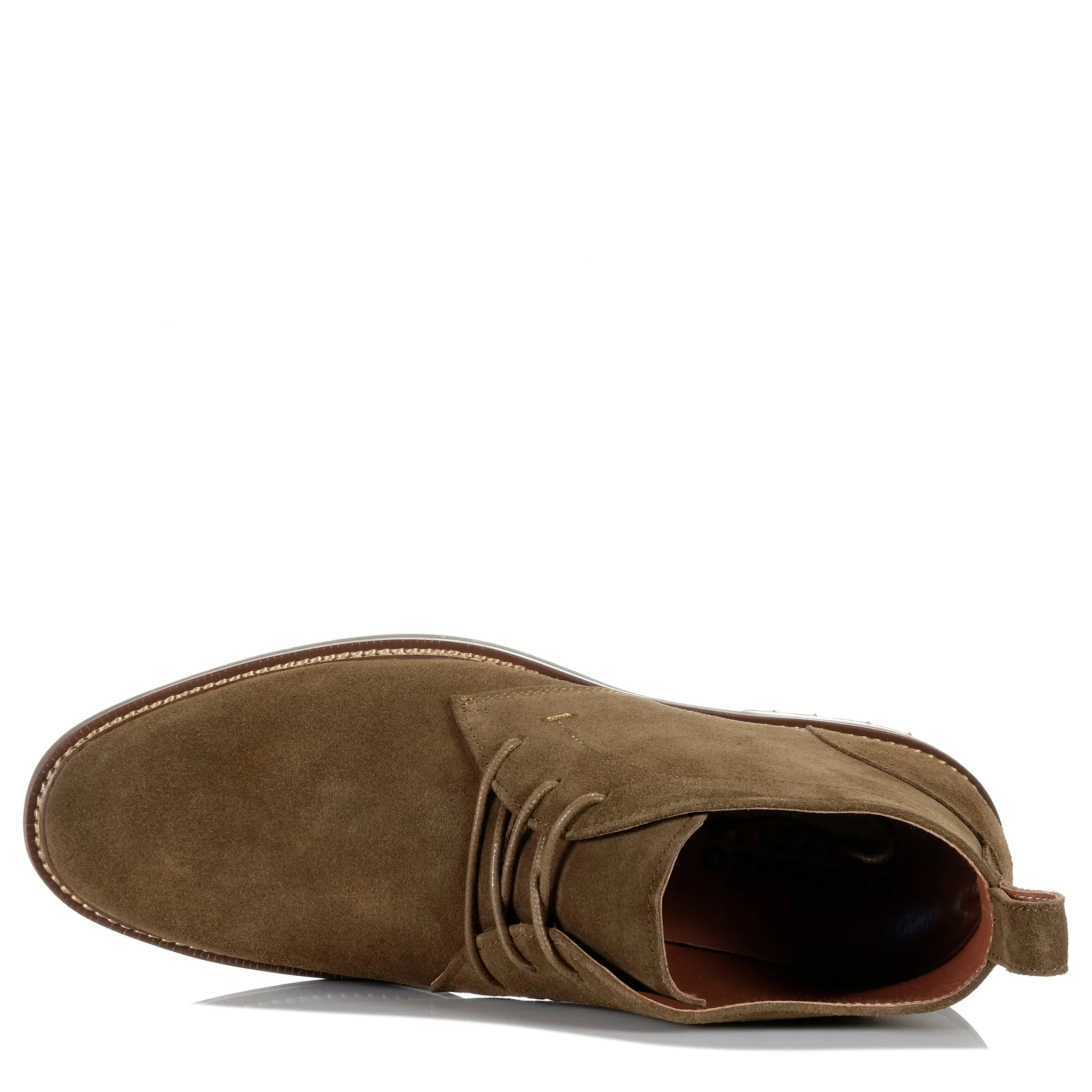 Rough Trails Lorenzo Fratelli Louis Olive Suede