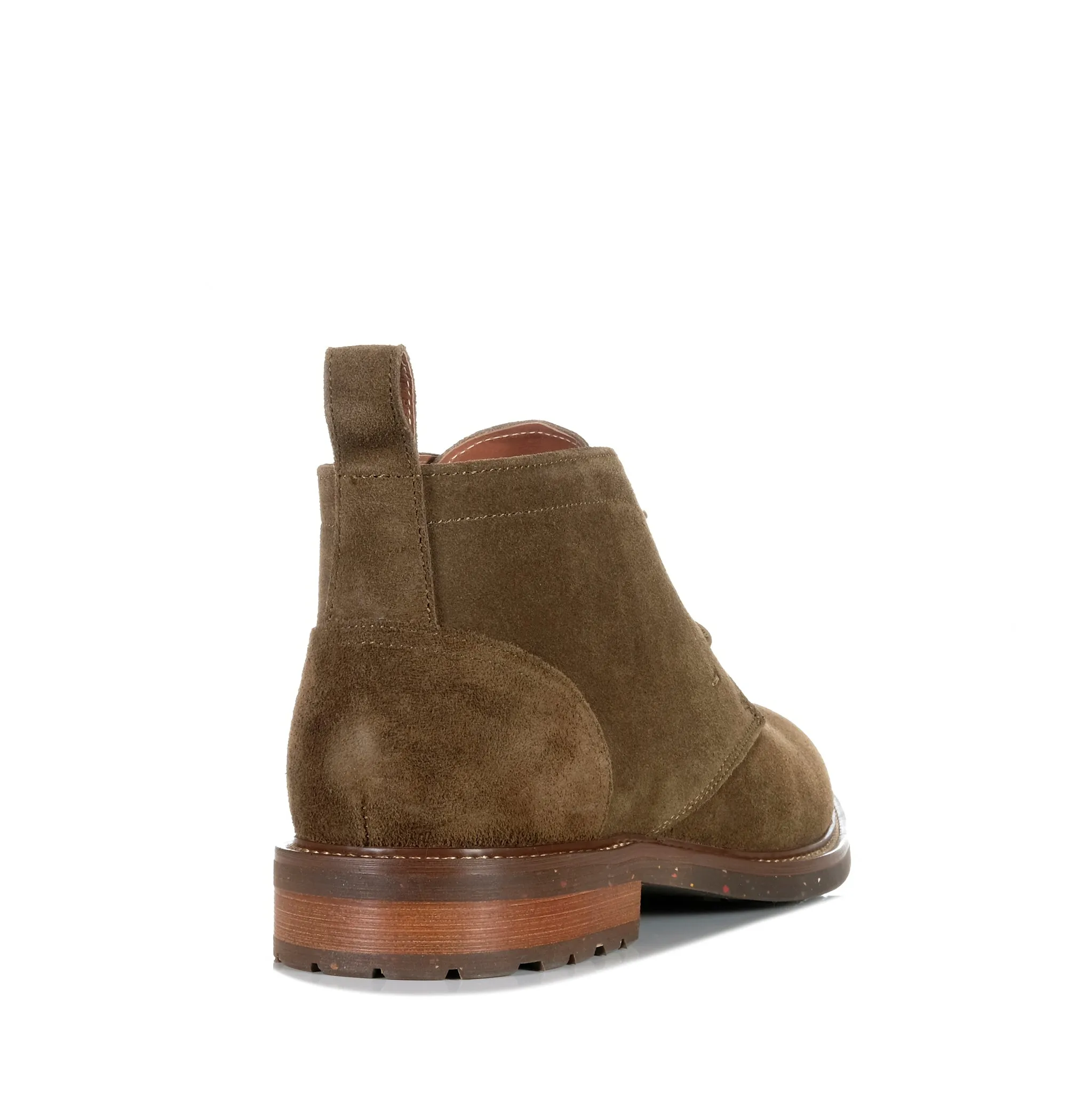 Rough Trails Lorenzo Fratelli Louis Olive Suede