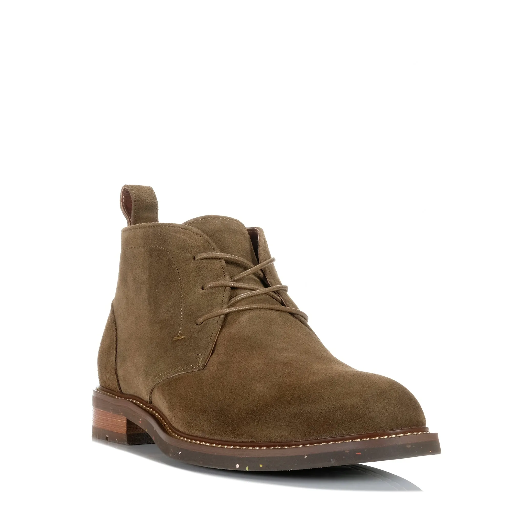 Rough Trails Lorenzo Fratelli Louis Olive Suede