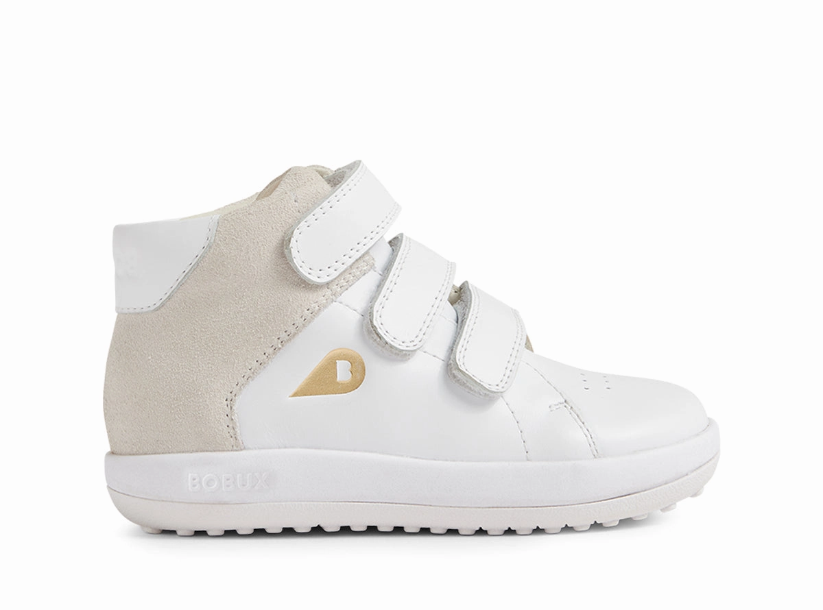Bobux Iwalk Gamepoint Boot - White Protective Layer Versatile Choice