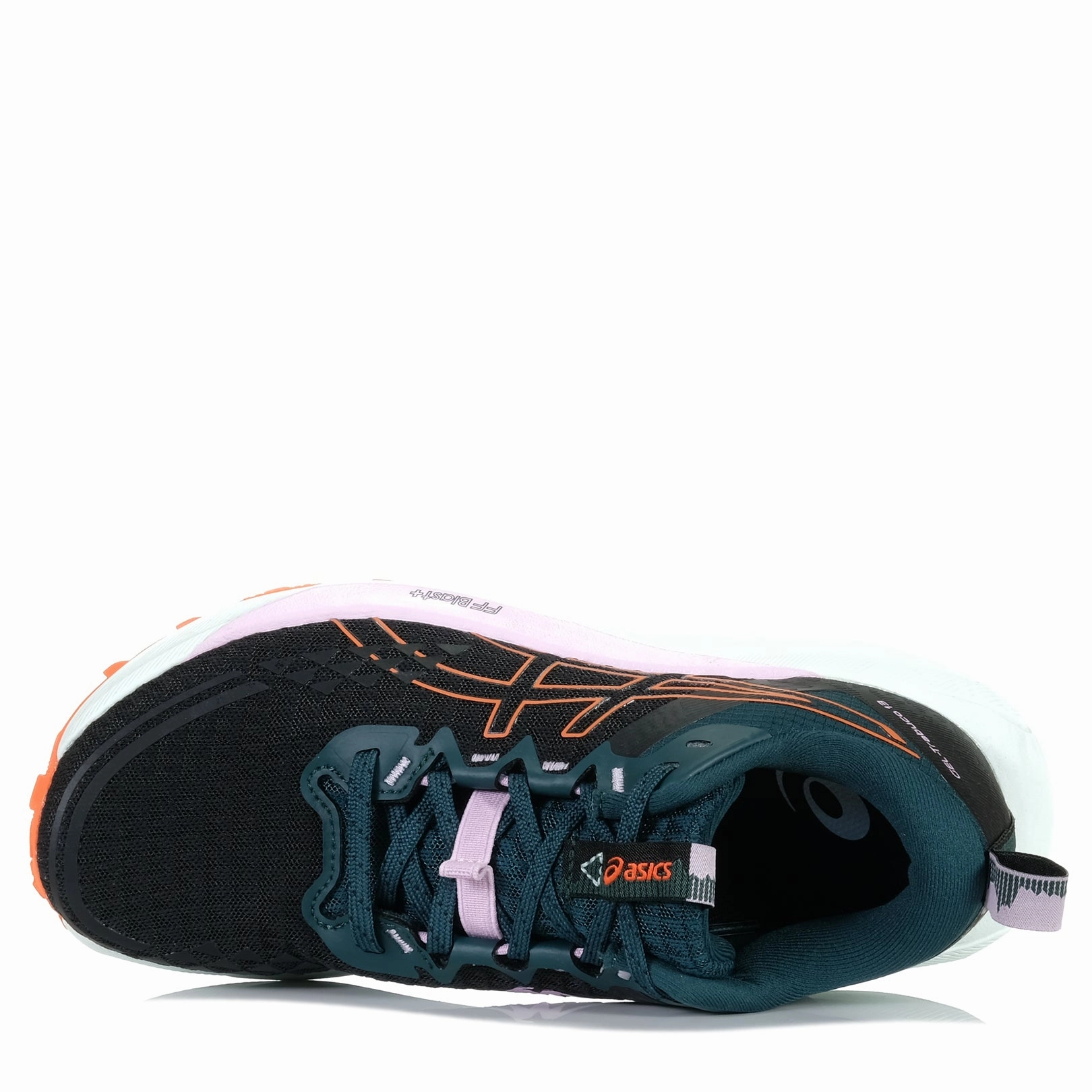 running accessory Asics Trabuco 13 Womens Black/Nova Orange