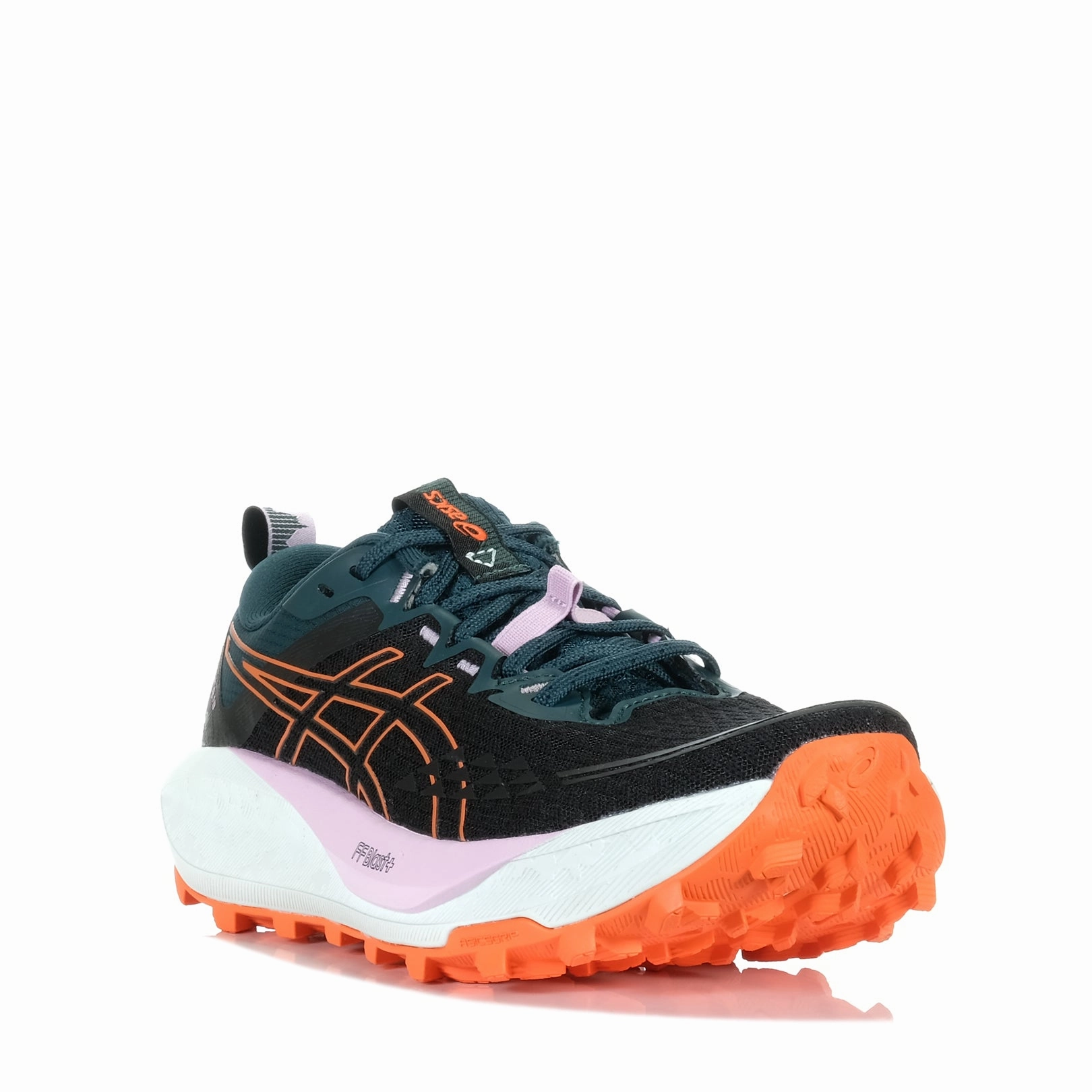 running accessory Asics Trabuco 13 Womens Black/Nova Orange