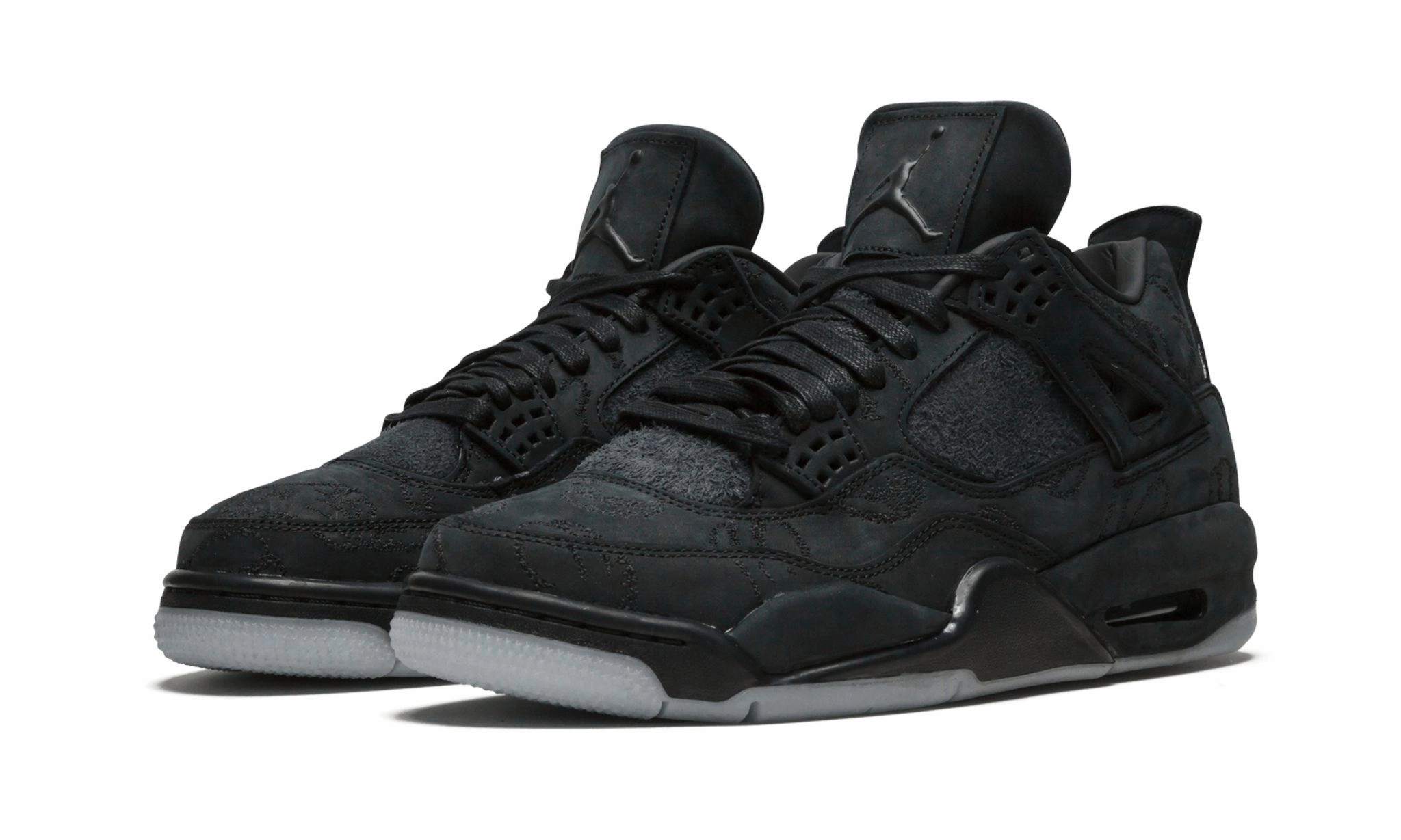 Running Simplicity Air Jordan 4 Retro Kaws Black