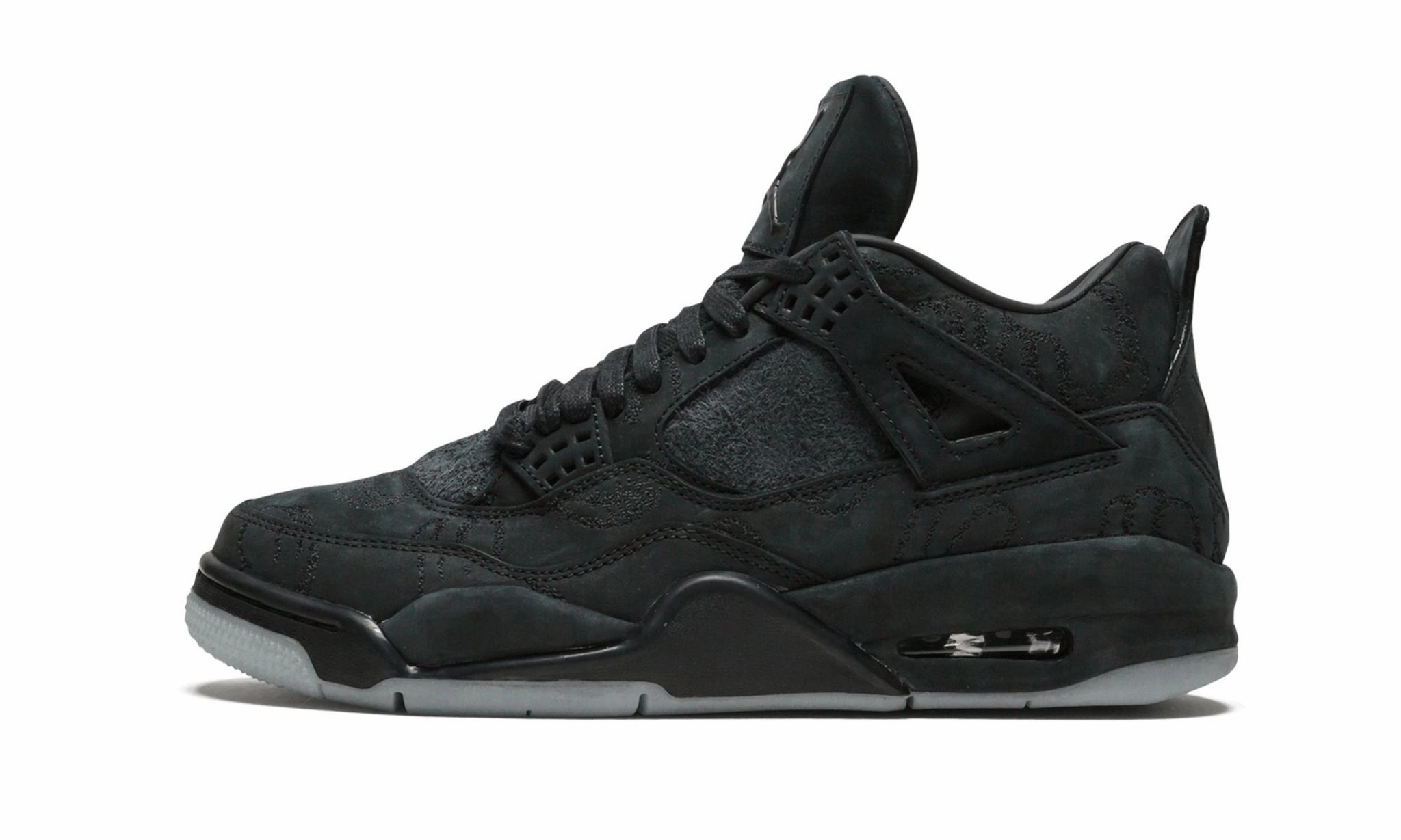 Air Jordan 4 Retro Kaws Black Autumn Running