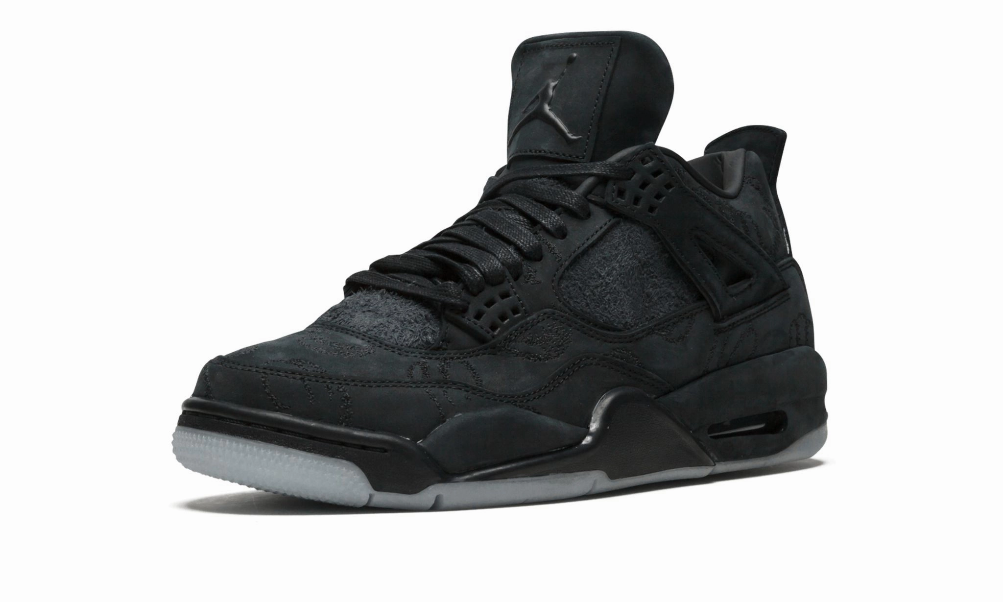 Running Simplicity Air Jordan 4 Retro Kaws Black