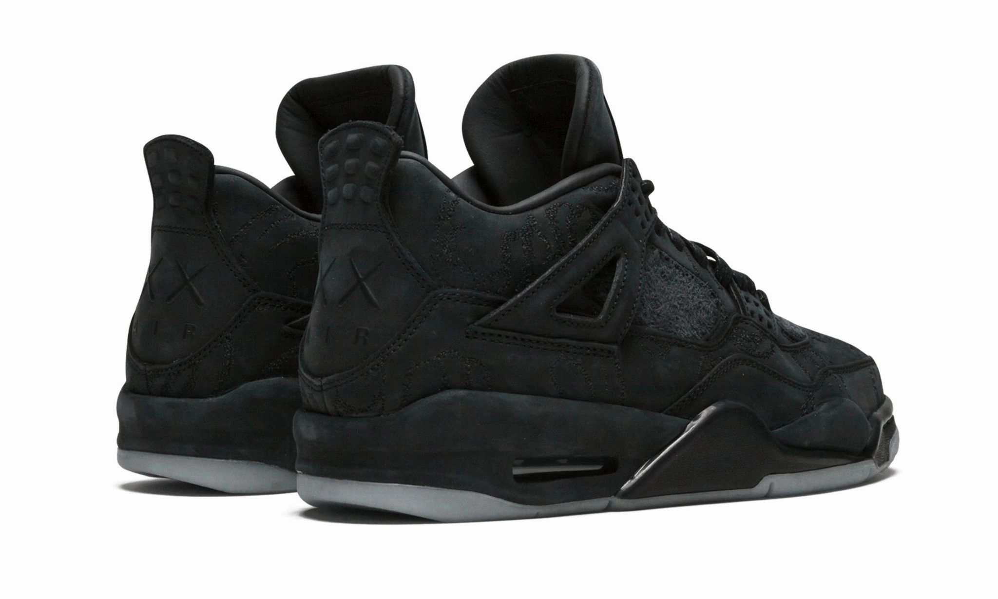 Running Simplicity Air Jordan 4 Retro Kaws Black