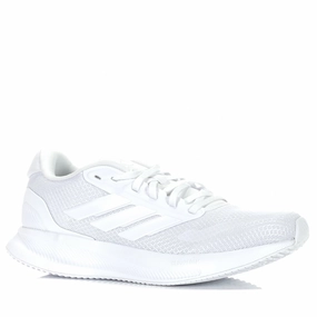 Adidas RunFalcon 5 White/White mud running shoes