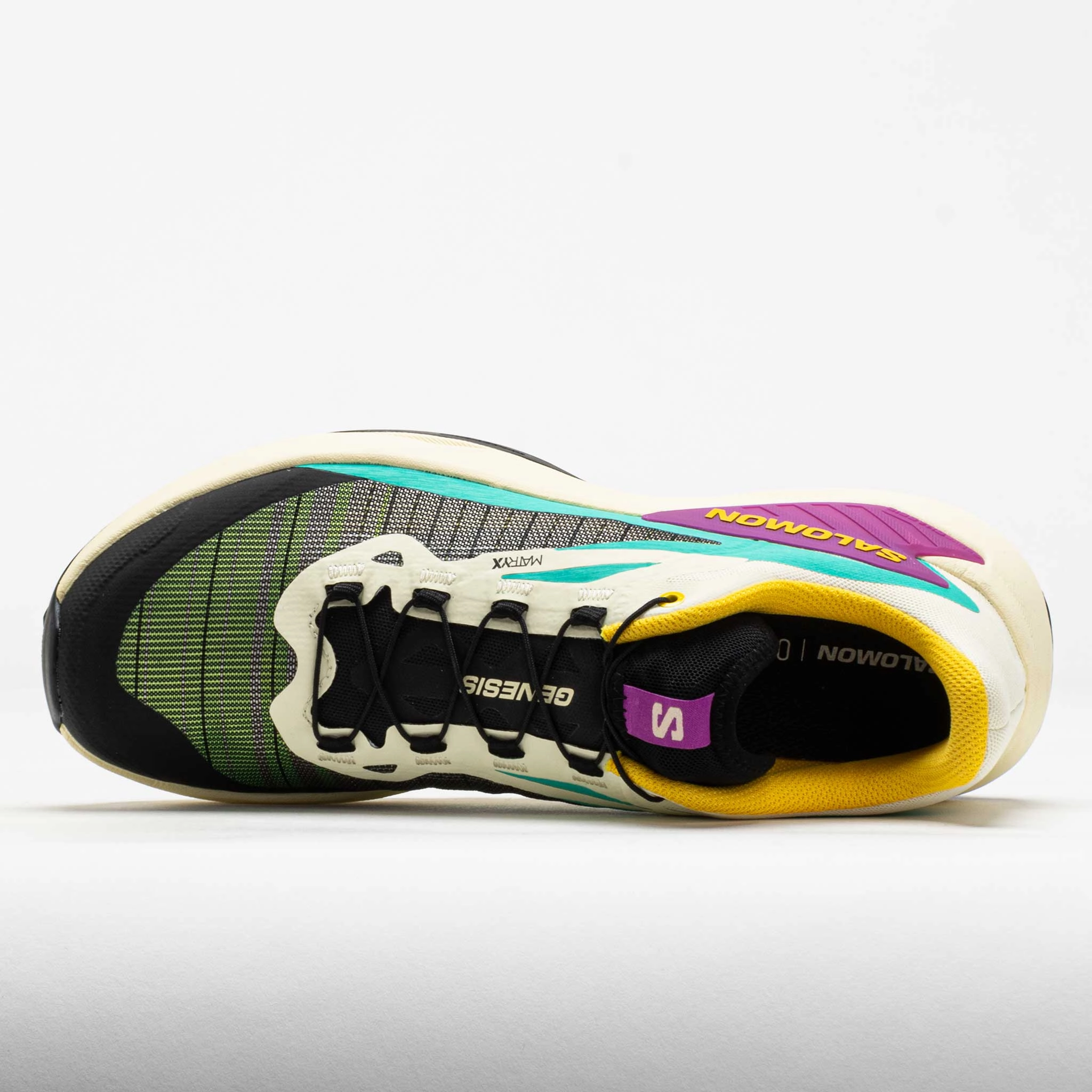 Salomon Genesis Men's Transparent Yellow/Black/Willowherb Steep Climb