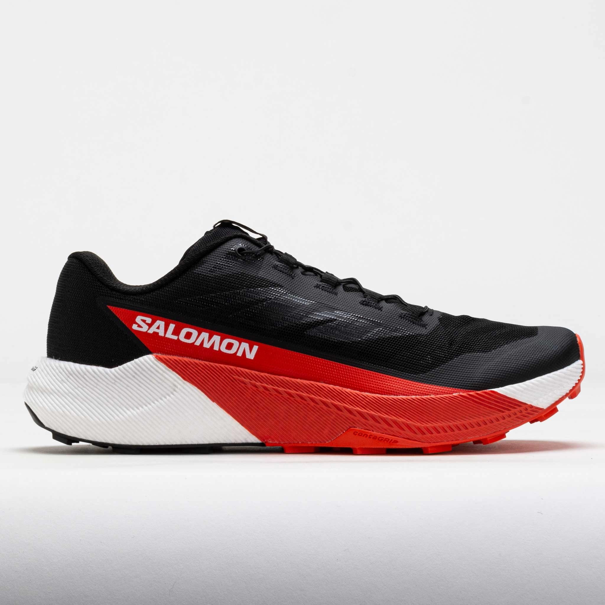 Salomon Pulsar Men's Black/White/Cherry Tomato Trail Support Gear