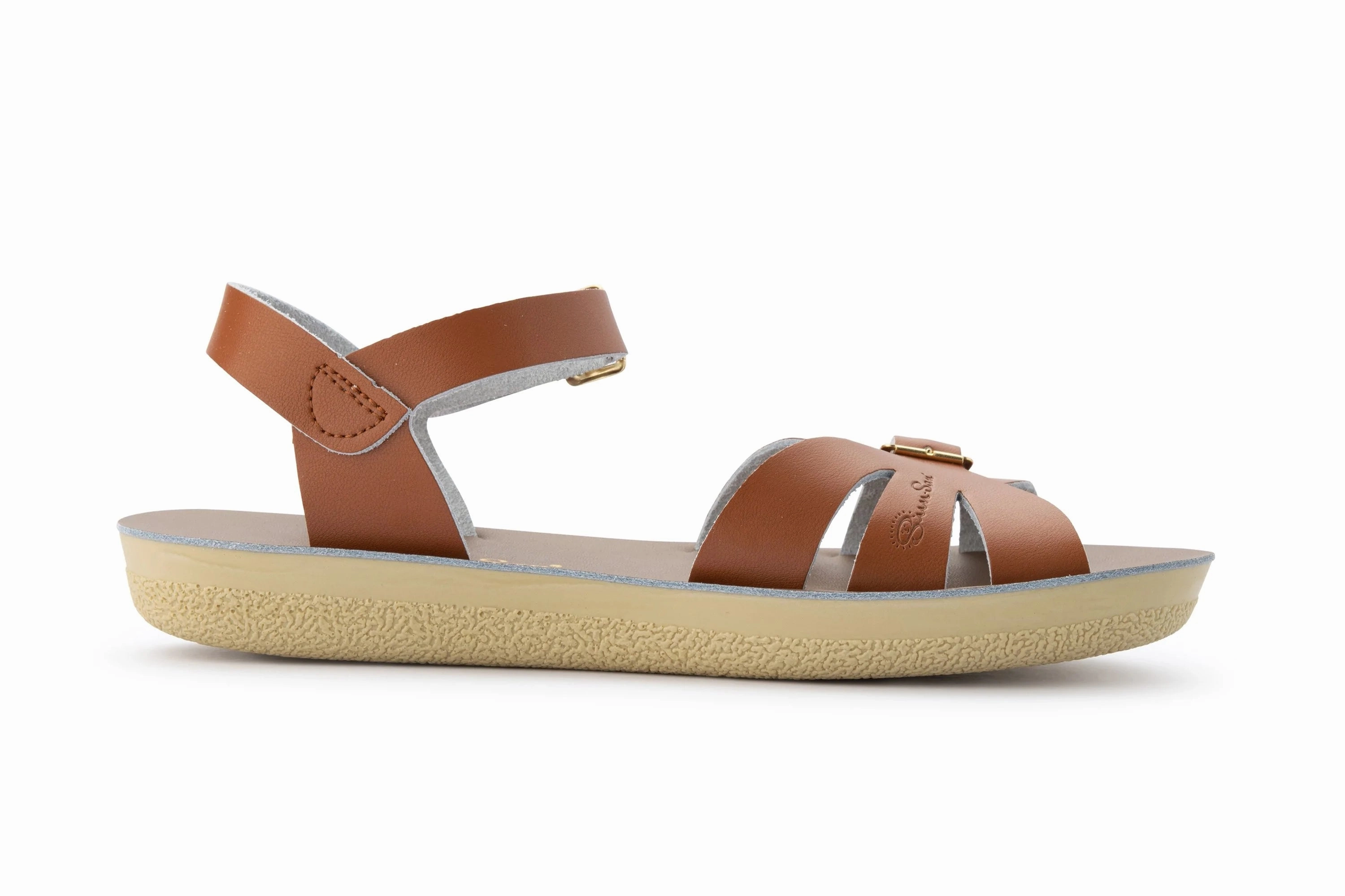 Salt Water Sandals Boardwalk - Tan Cloud-Like Comfort