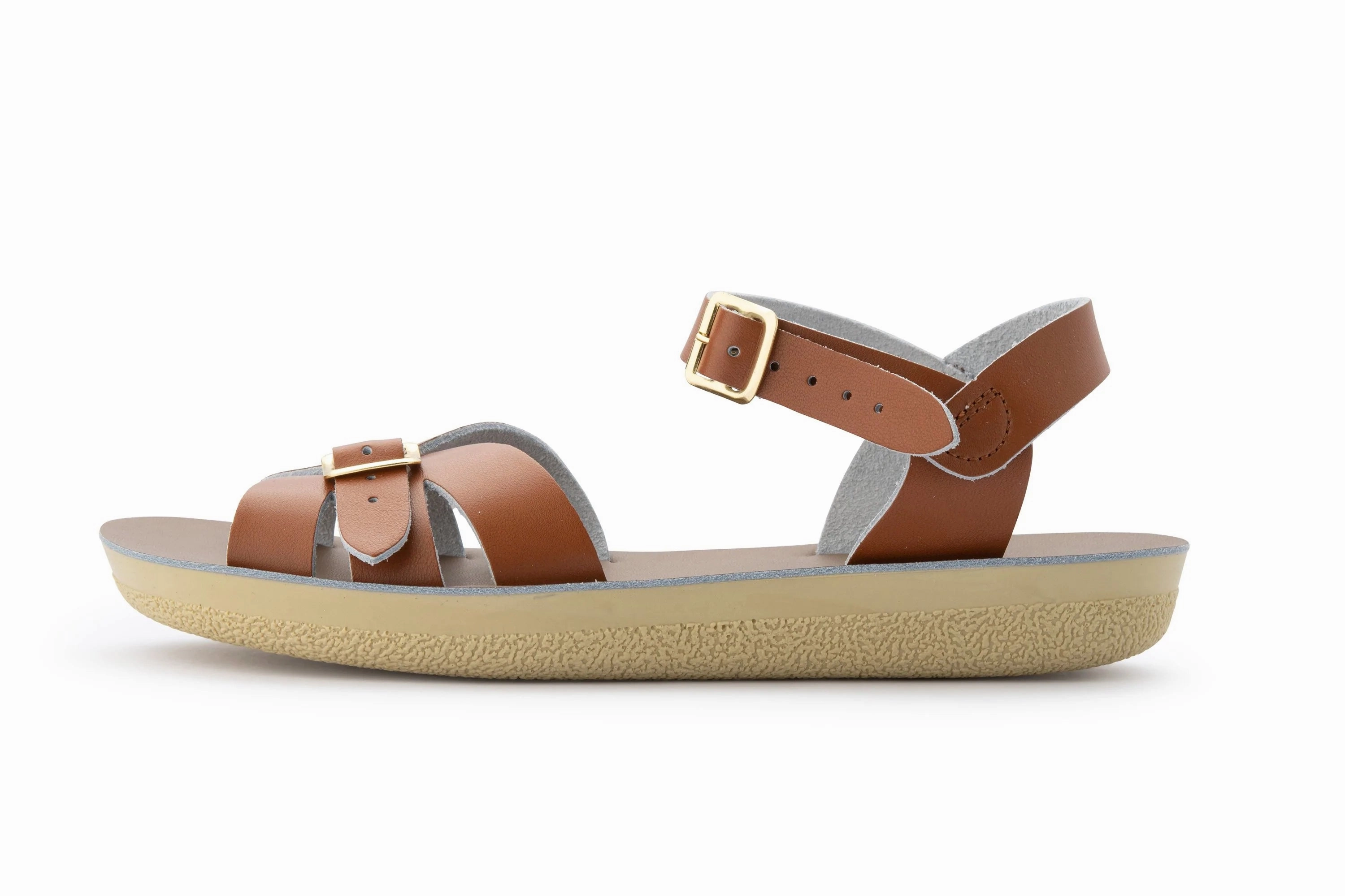 Salt Water Sandals Boardwalk - Tan Cloud-Like Comfort