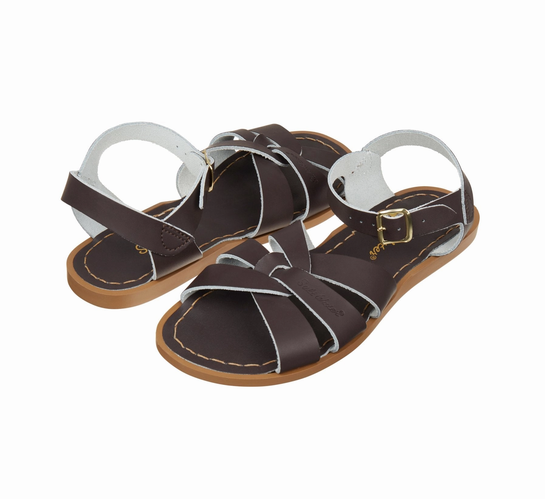 Salt Water Sandals Original - Brown Classic Travel Footwear