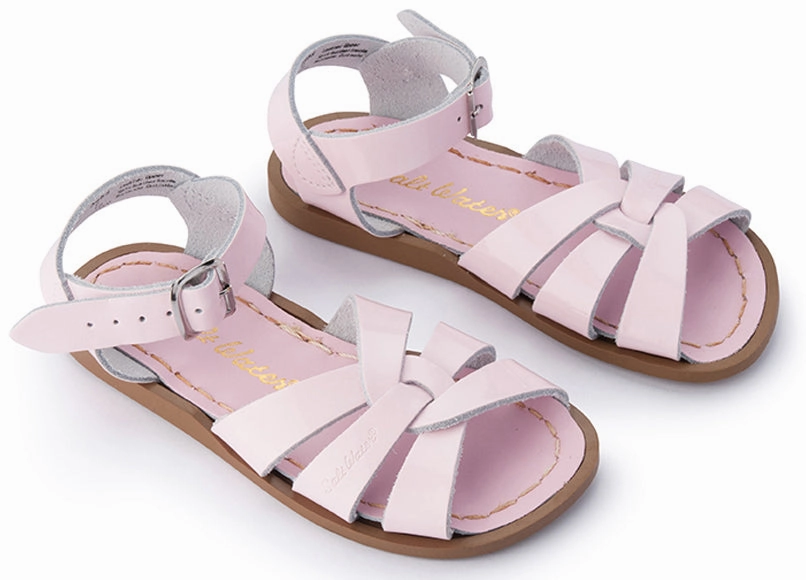 Salt Water Sandals Original - Shiny Pink Elevated Stiletto Sandal Shoes