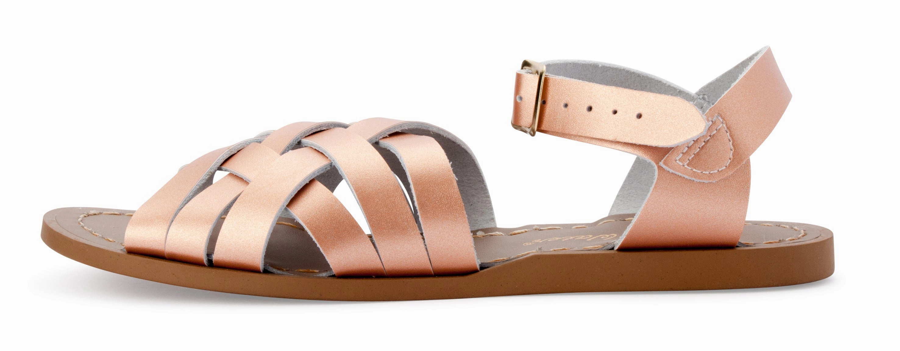 Salt Water Sandals Retro - Rose Gold Sexy Strappy Sandal Heels