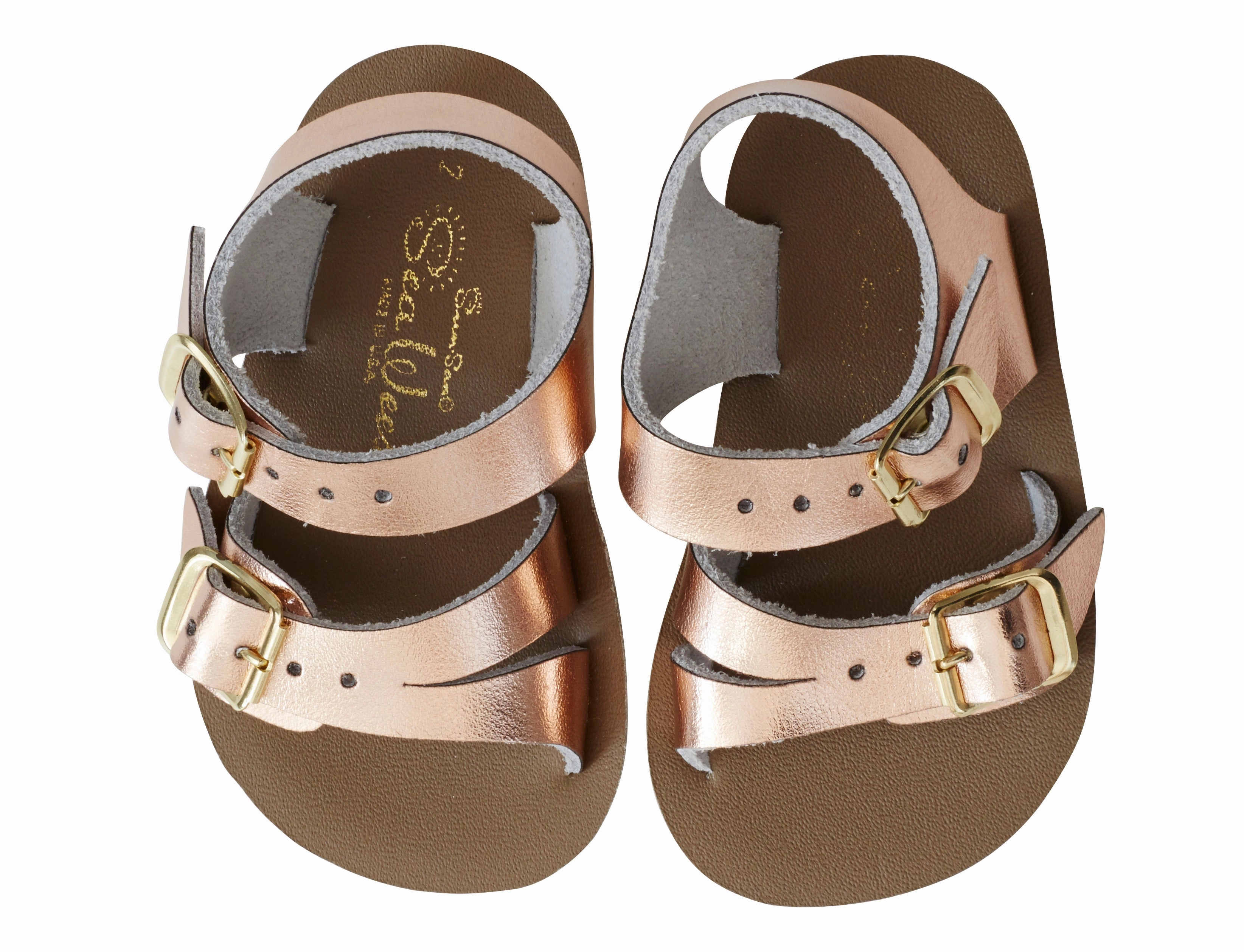 Salt Water Sandals Sea Wee - Rose Gold Outdoor Event Walk Out