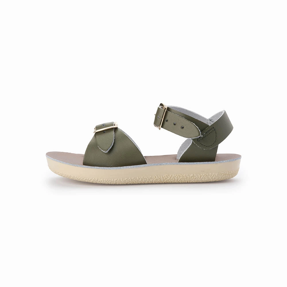 Salt Water Sandals Surfer - Olive Ergonomic Shape