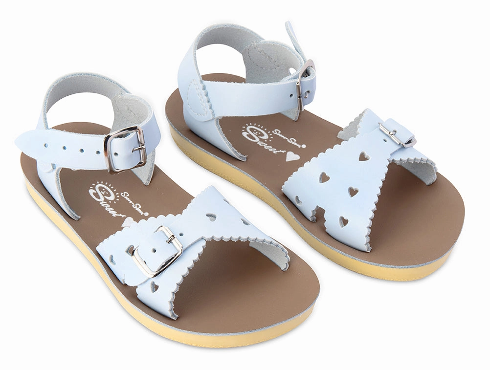 Salt Water Sandals Sweetheart - Light Blue Strap Ease