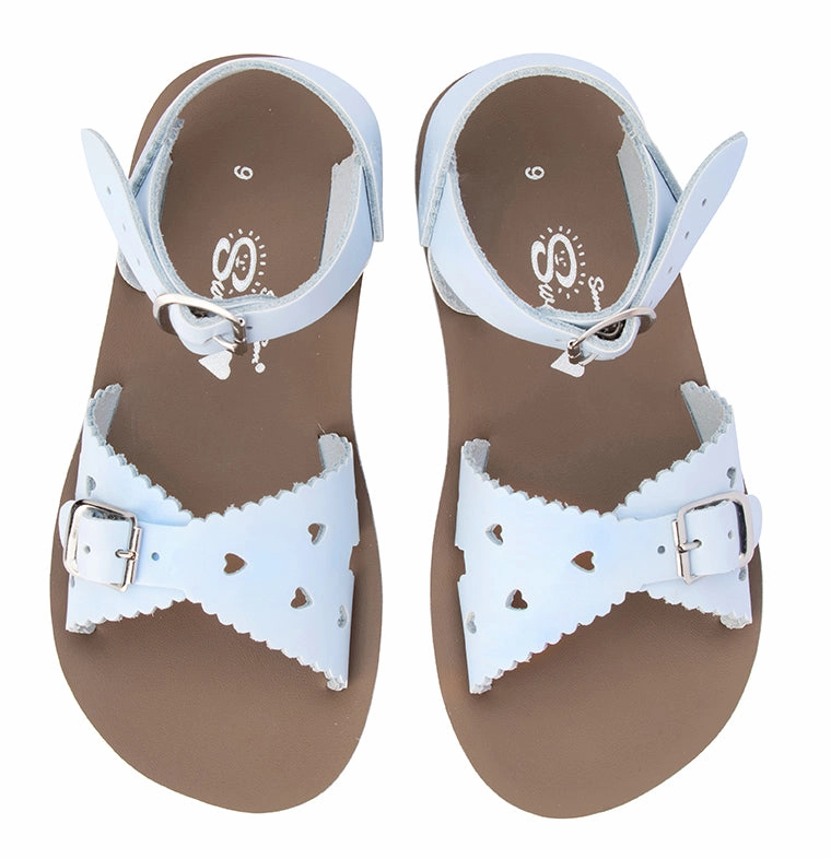 Salt Water Sandals Sweetheart - Light Blue Strap Ease