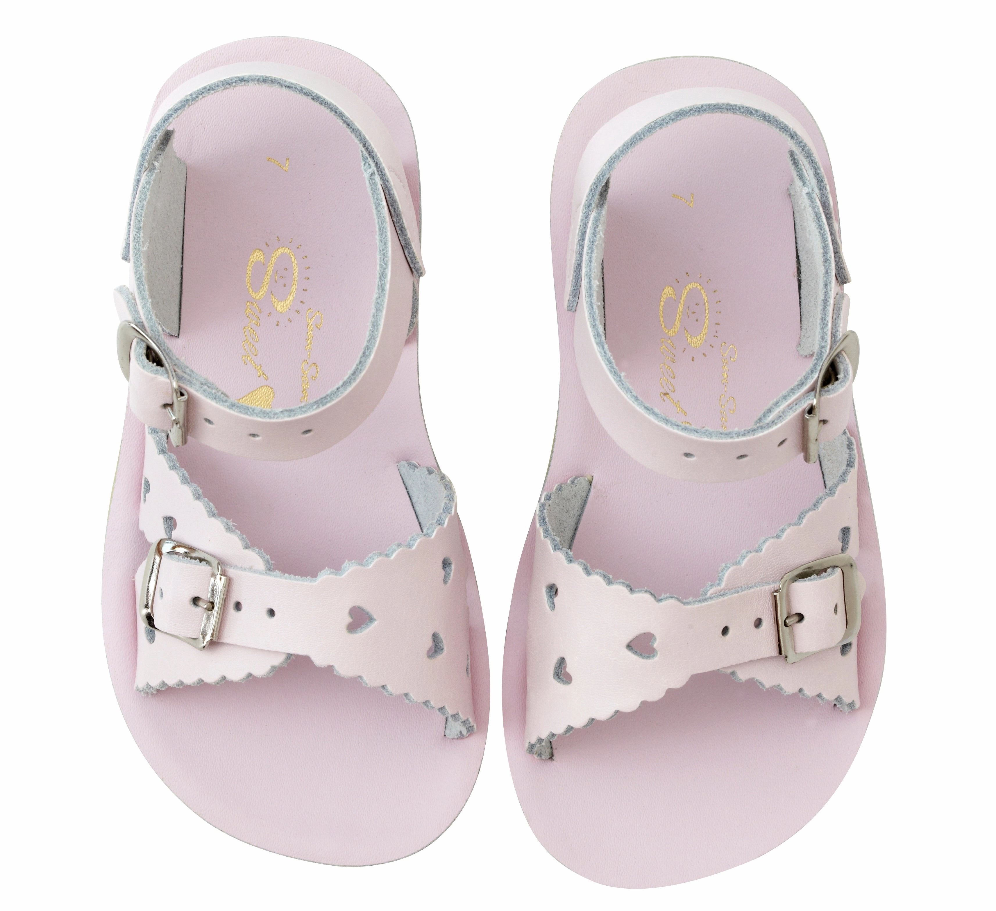 Salt Water Sandals Sweetheart - Shiny Pink Flexible Outdoor Shoes