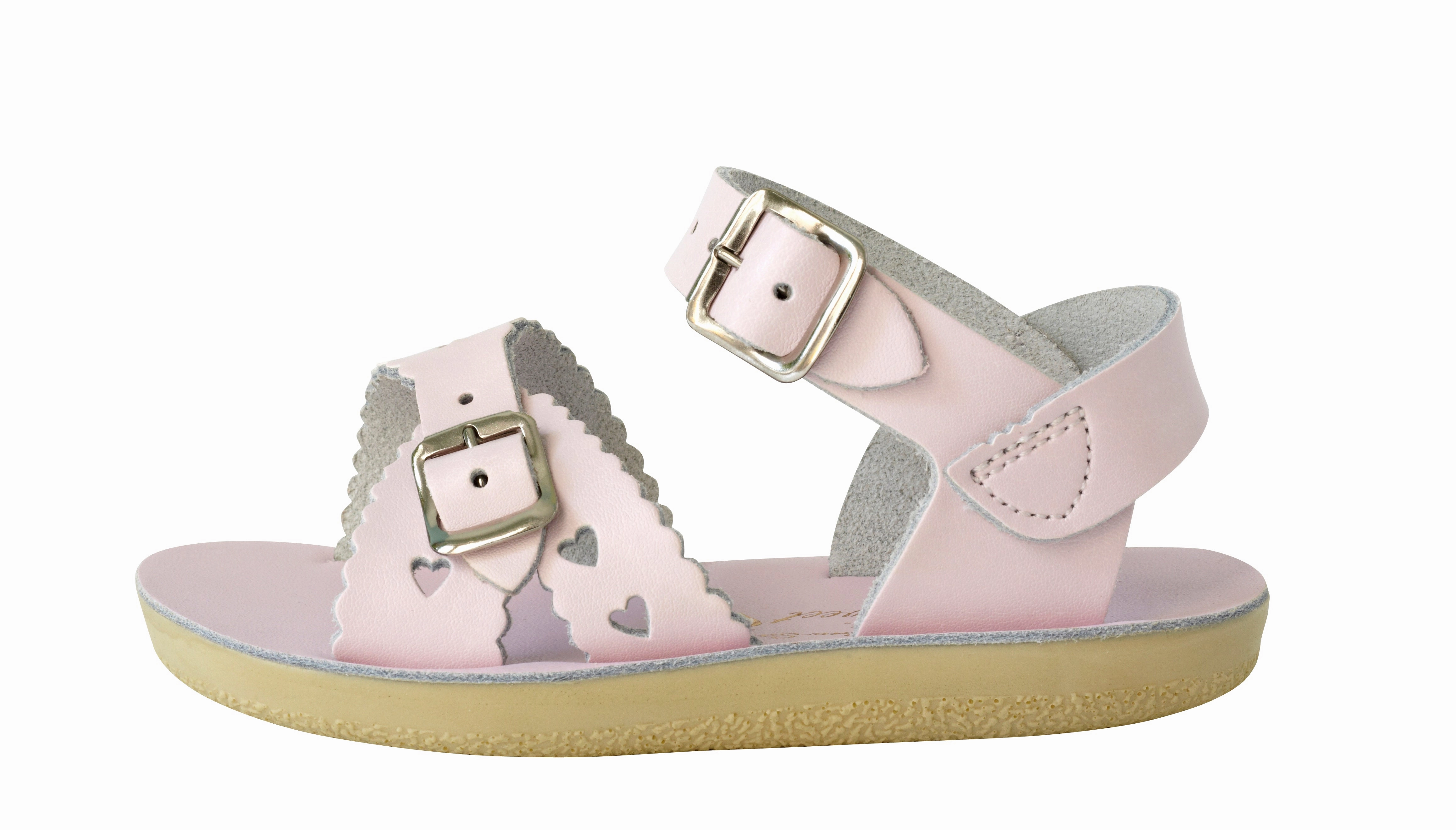 Salt Water Sandals Sweetheart - Shiny Pink Foot Comfort