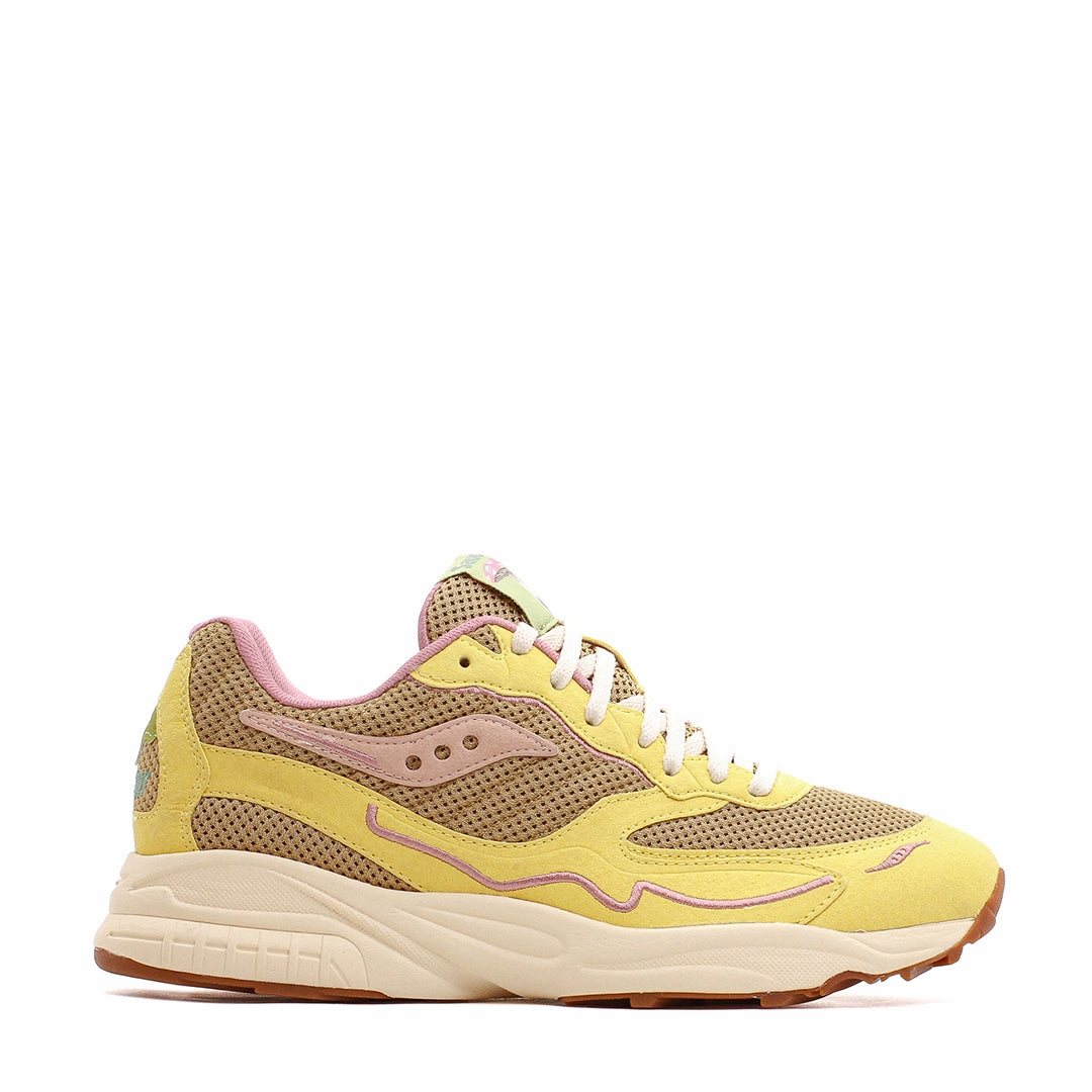 Saucony Men 3D Grid Hurricane Mushroom Tan Yellow S70747-1 Durable Build