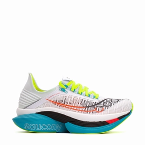 Light Jog Saucony Men Endorphin Elite 2 White Mutant S30994-97