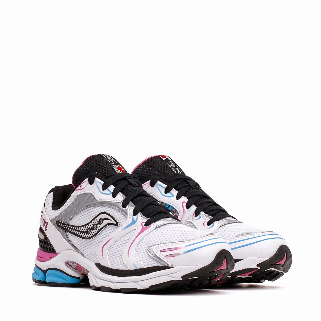 Saucony x Keith Haring Men ProGrid Triumph 4 White Multi S70974-1 Light Glide