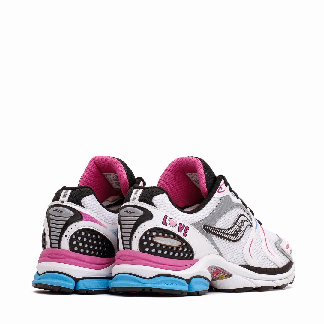 Saucony x Keith Haring Men ProGrid Triumph 4 White Multi S70974-1 Light Glide