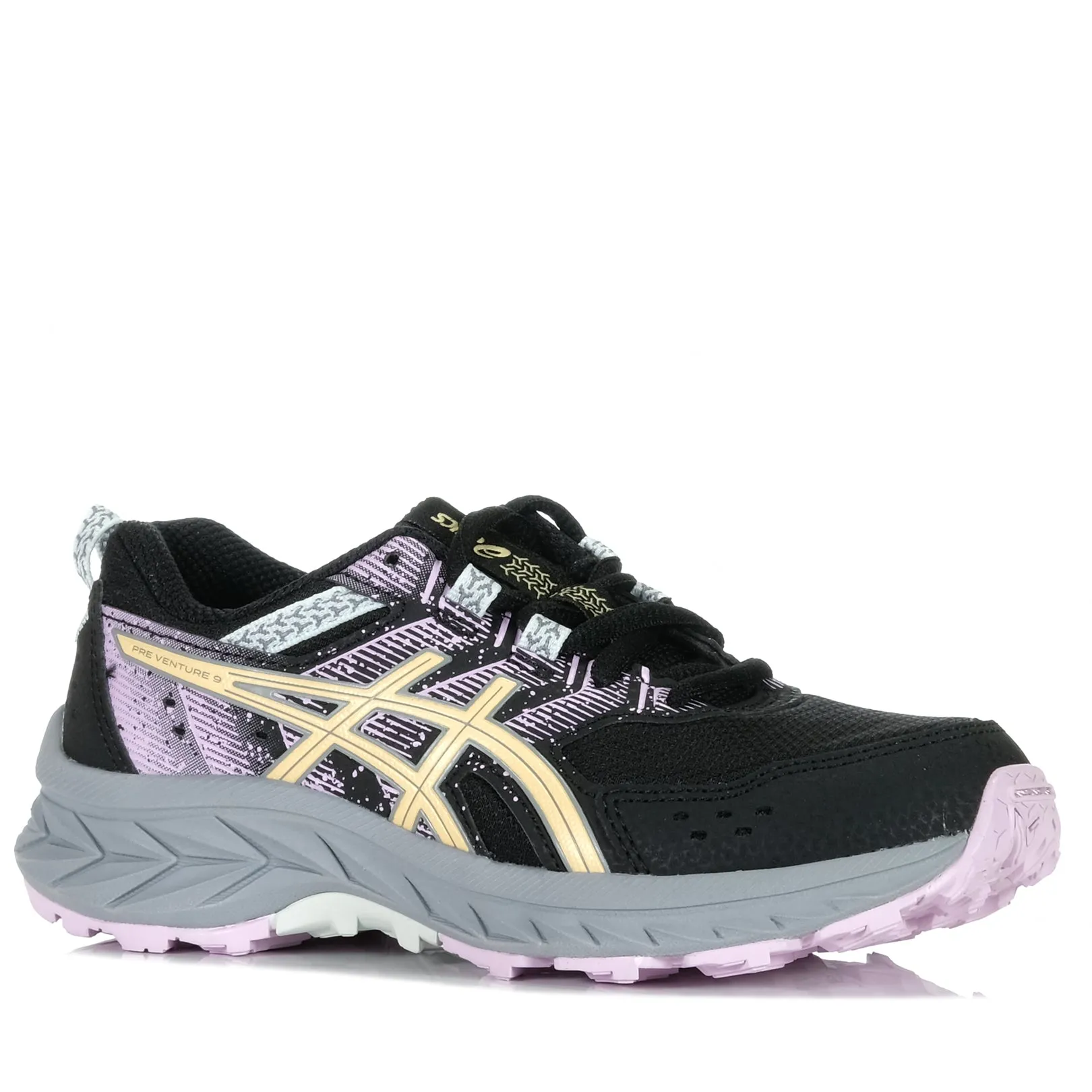 Sculpted Design Asics Gel-Venture 9 GS Black/Light Orange