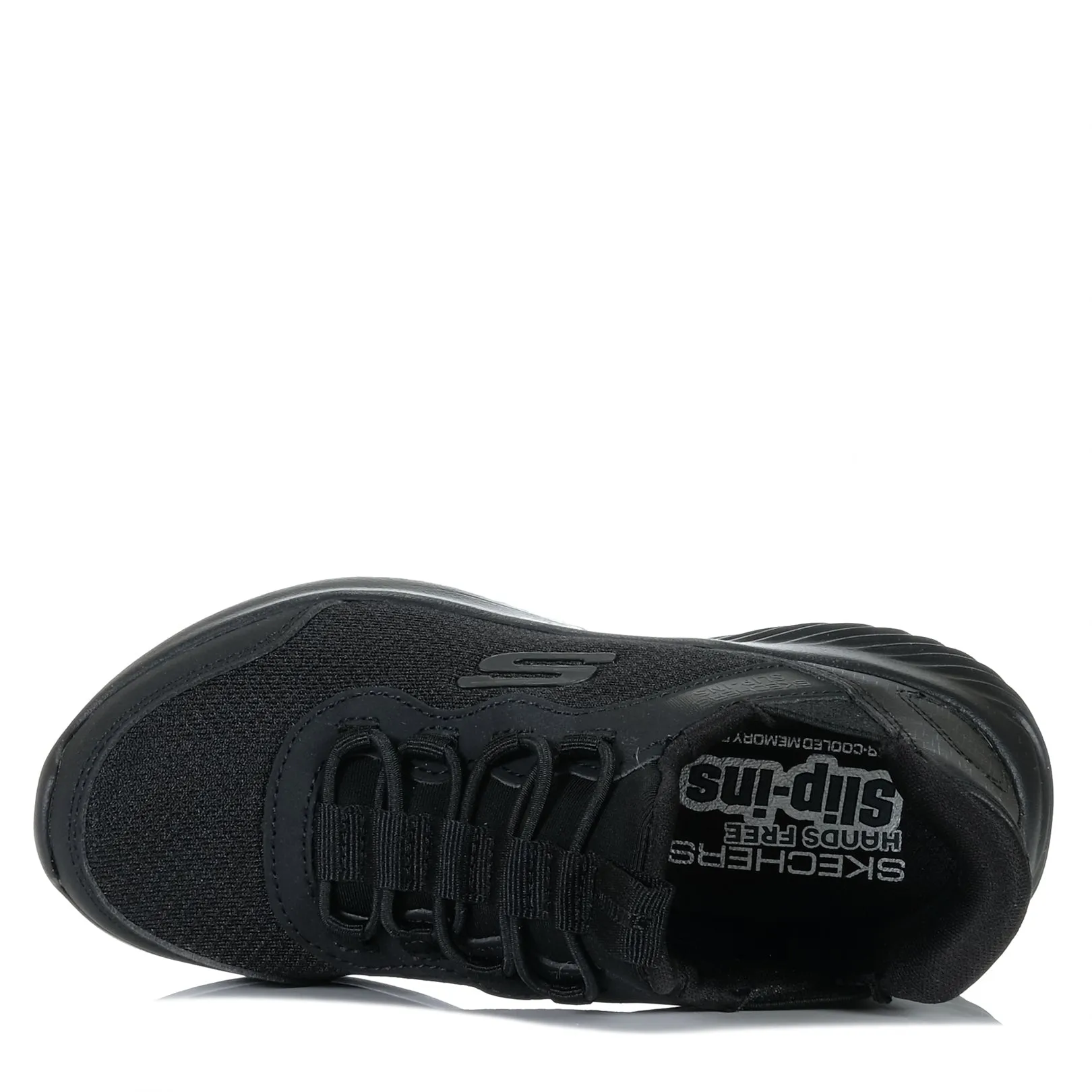 Sculpted materials Skechers Slip-Ins: Bounder - Brisk-Burst 403822L Black