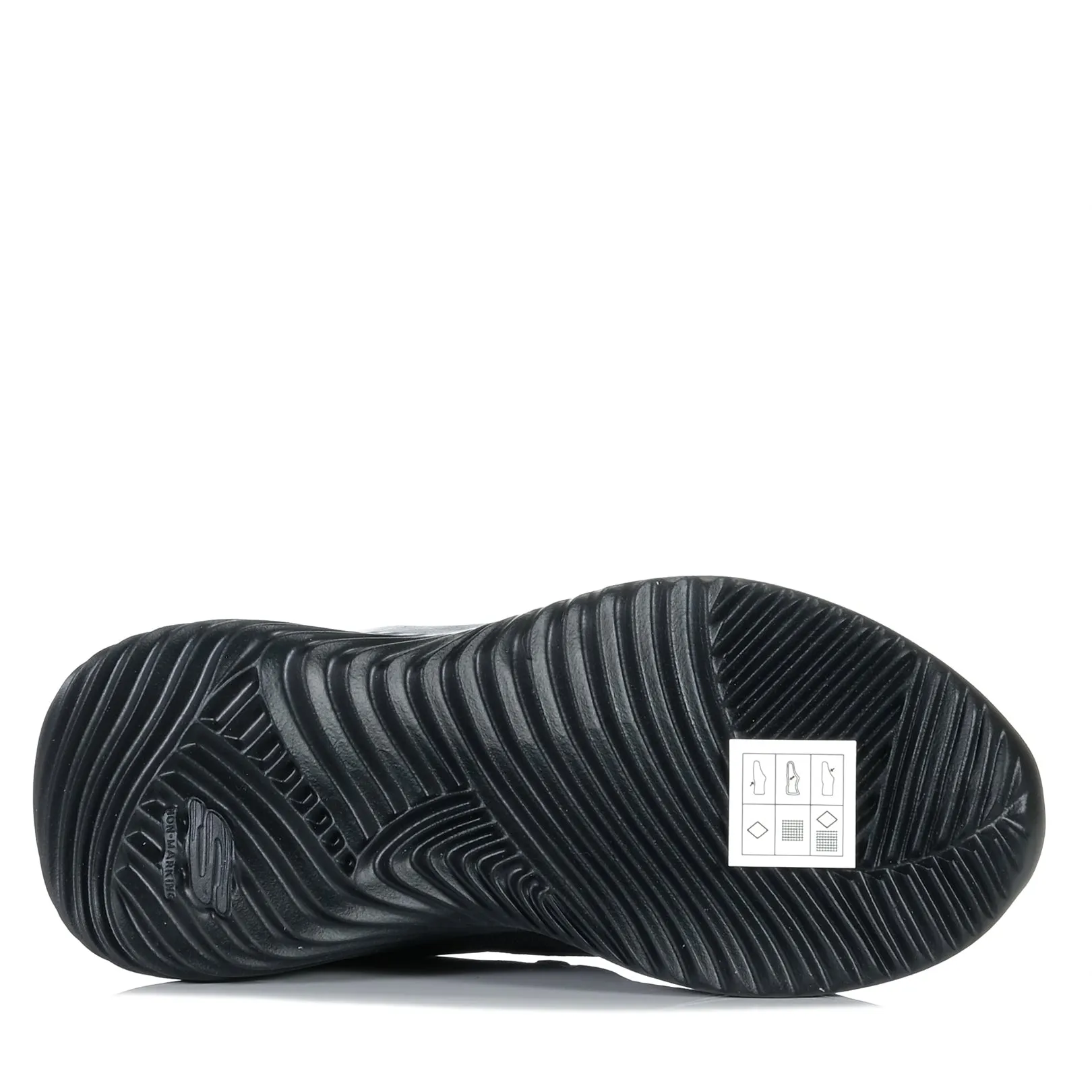 Sculpted materials Skechers Slip-Ins: Bounder - Brisk-Burst 403822L Black