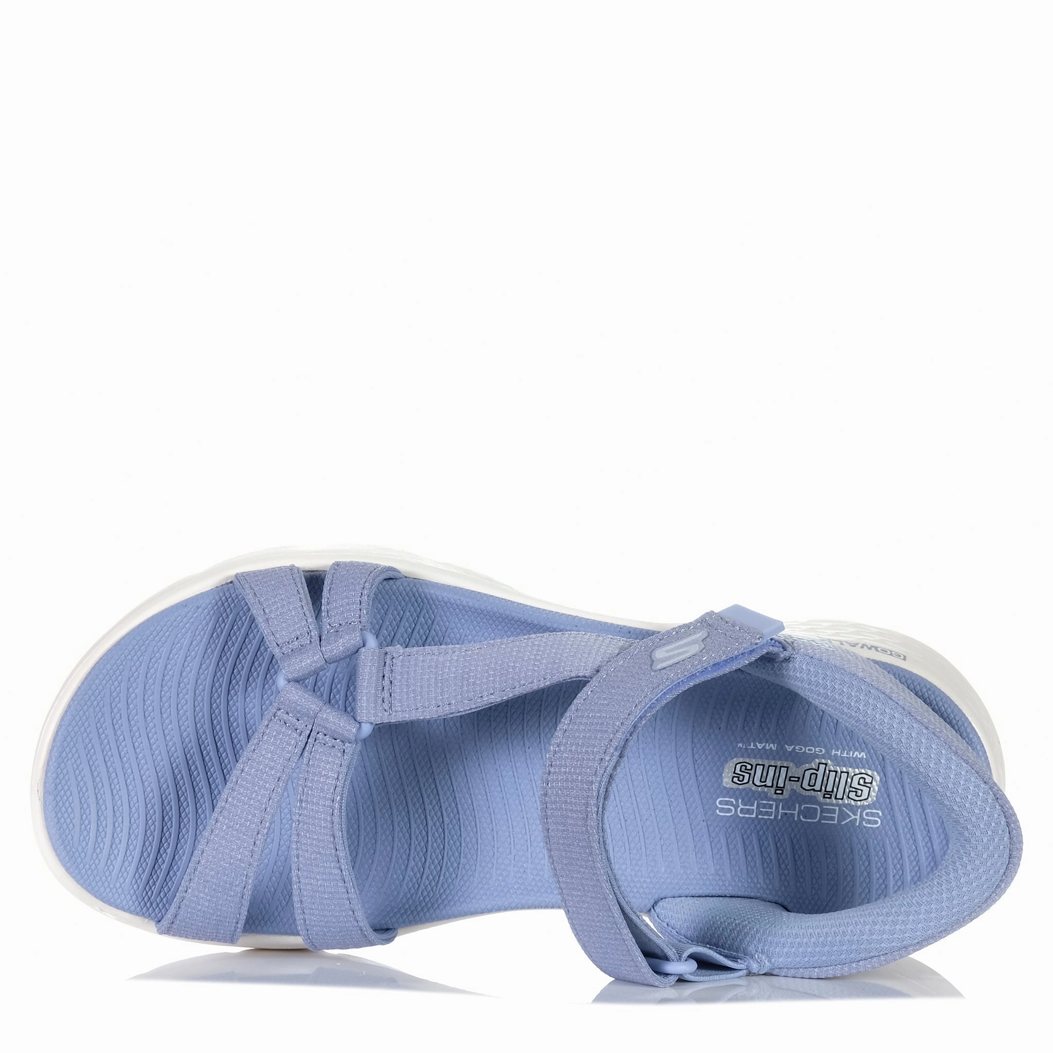 Secure fit Skechers Slip-Ins: GOwalk Flex - Illuminate Periwinkle 141481