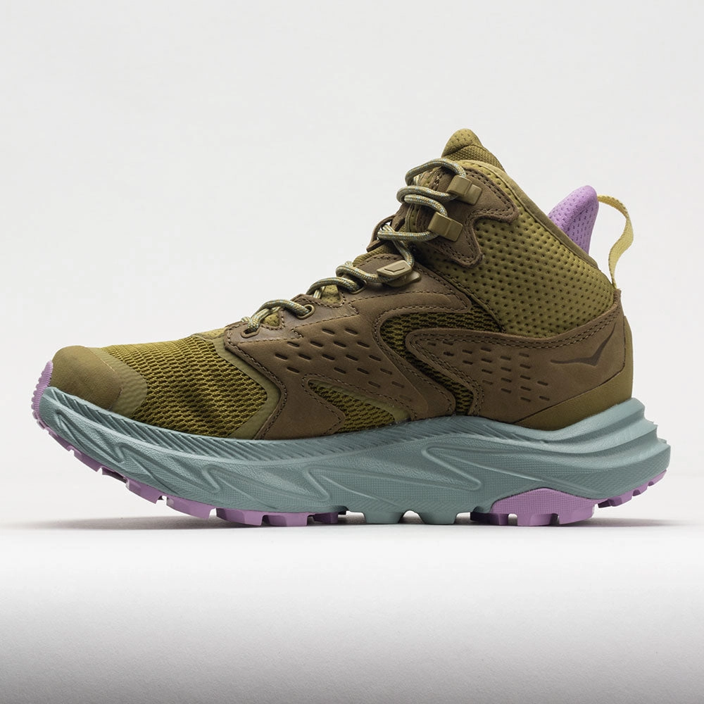 Shock Reduction Idea HOKA Anacapa 2 Mid GTX Women's Green Moss/Agave