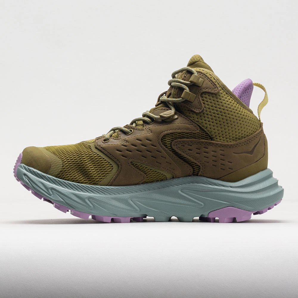 Shock Reduction Idea HOKA Anacapa 2 Mid GTX Women's Green Moss/Agave