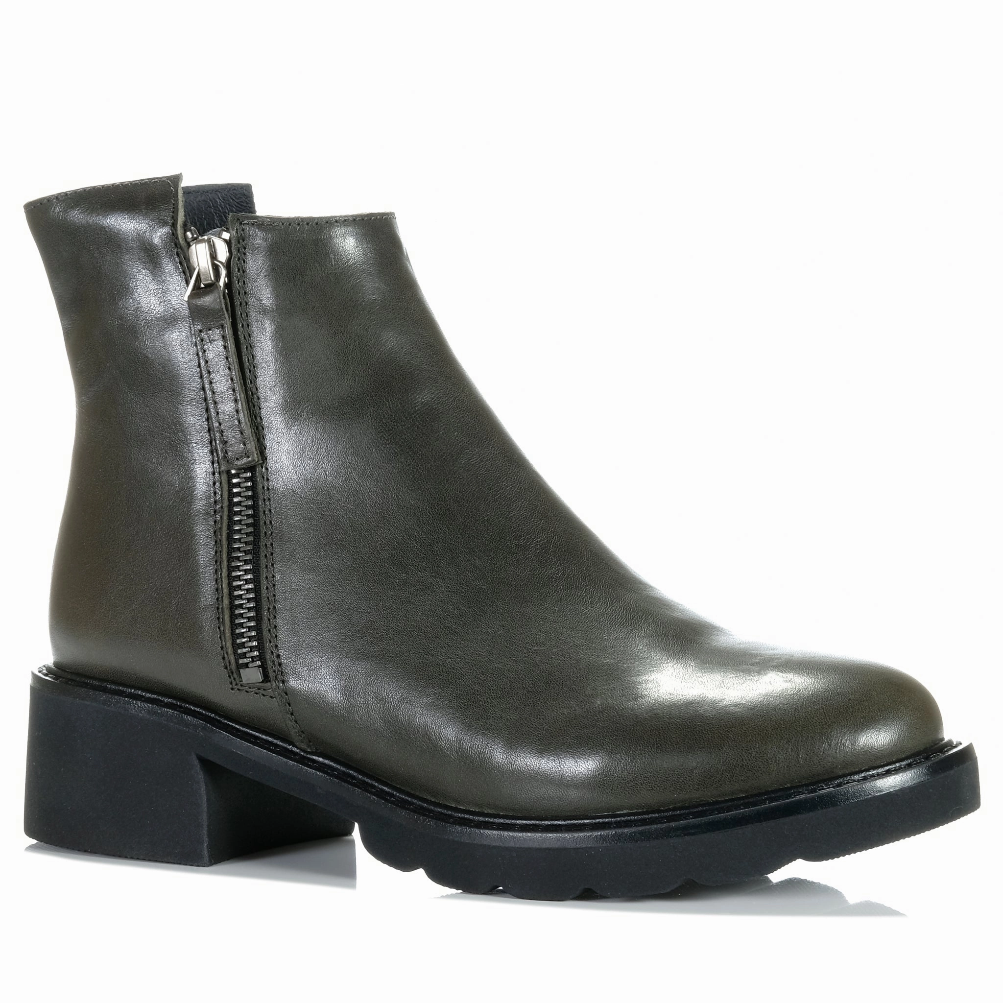 Belle Scarpe Dado Olive Structured Fit