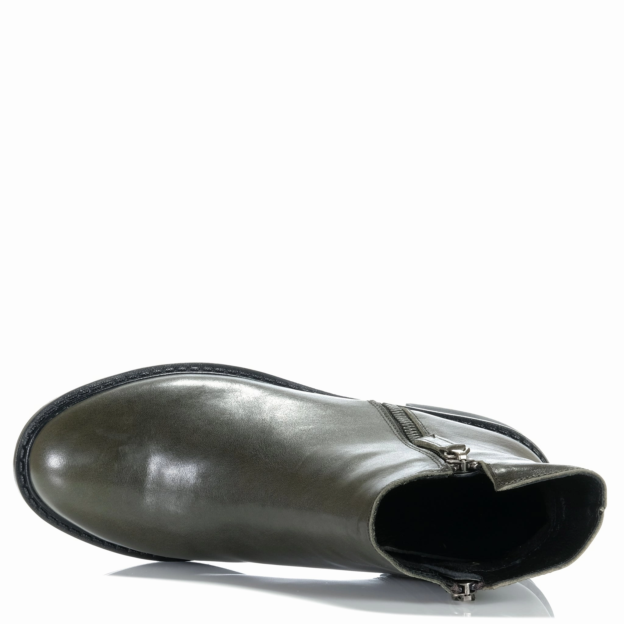 Short Bootie Belle Scarpe Dado Olive