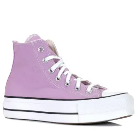 Converse Chuck Taylor Lift High Amethyst Smart Ease All-weather shock absorption