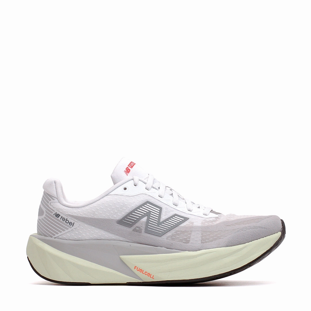 simple design New Balance Men FuelCell Rebel v5 Raincloud Mineral MFCXLD5