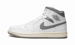 Air Jordan 1 Mid Neutral Grey Style Comfort Vibrant Design