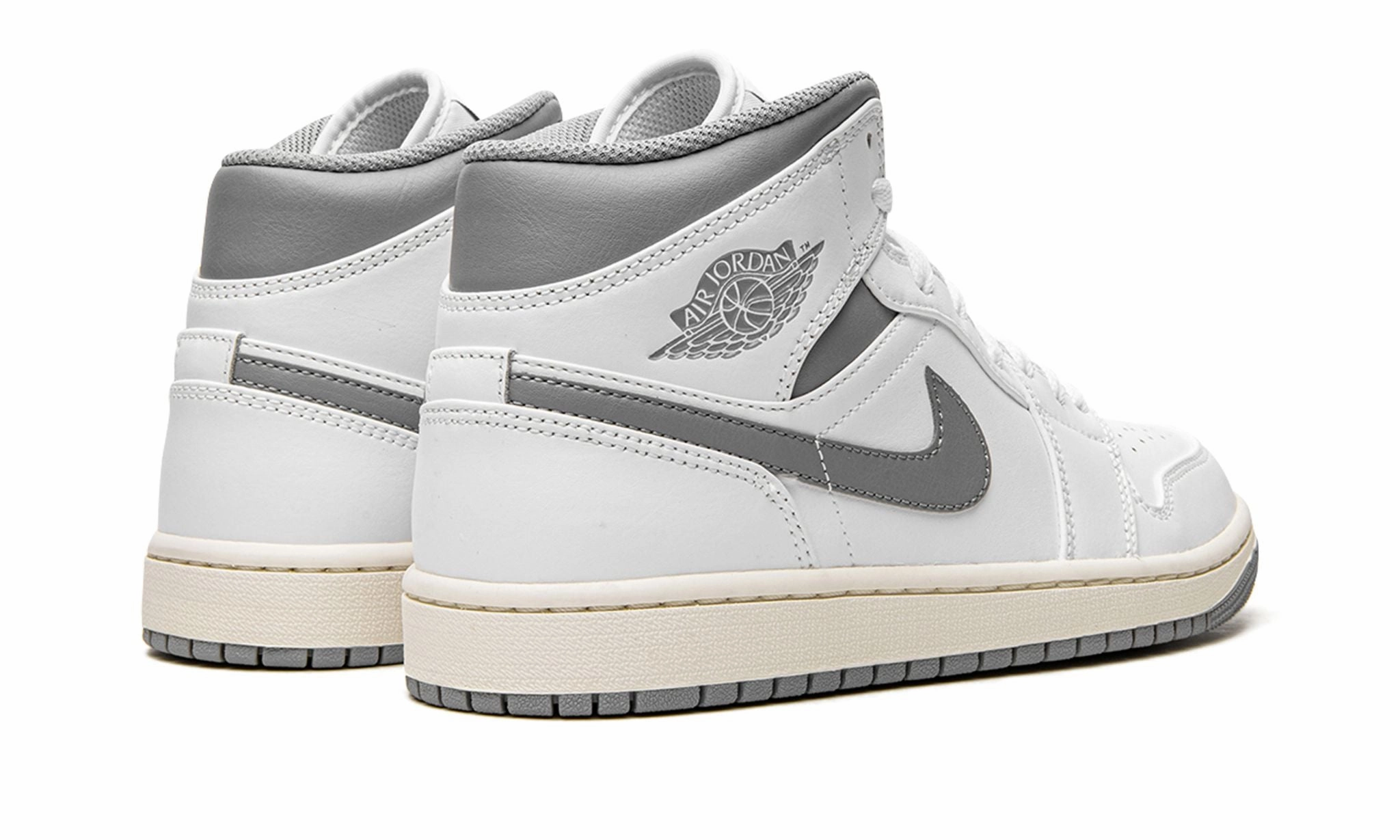 Simple Look Air Jordan 1 Mid Neutral Grey
